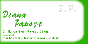 diana papszt business card